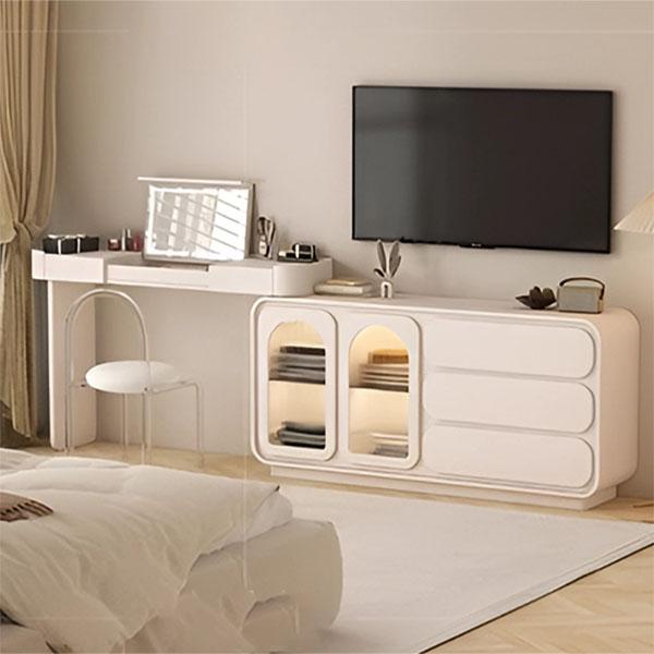 Bàn trang điểm liền tủ tivi cao cấp