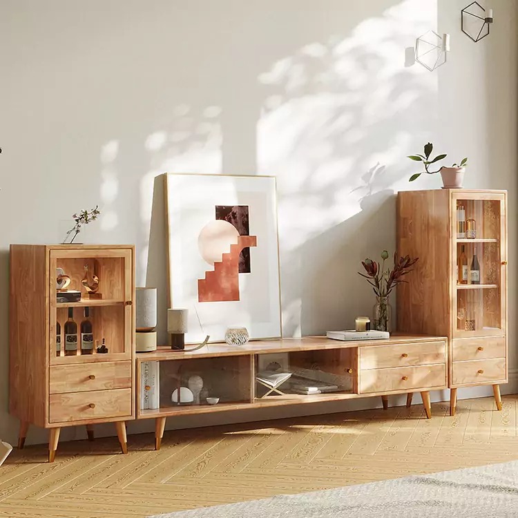 Kệ Tivi Gỗ Tự Nhiên